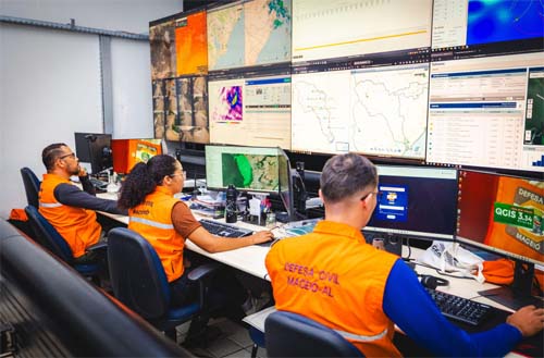 Defesa Civil de Maceió alerta para o risco de chuva forte neste final de semana