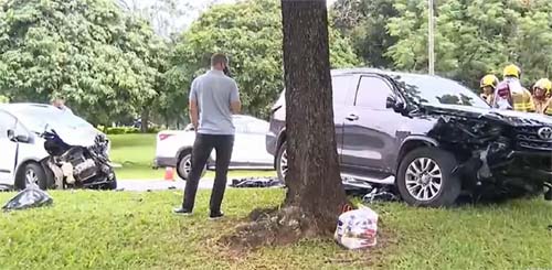 Delegado da PF que fugiu após causar acidente no DF é demitido