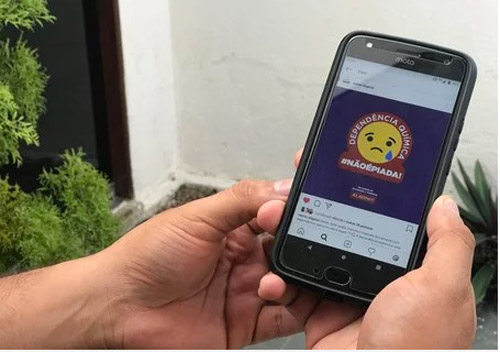 Campanha alerta sobre perigo de fazer piadas com dependência química