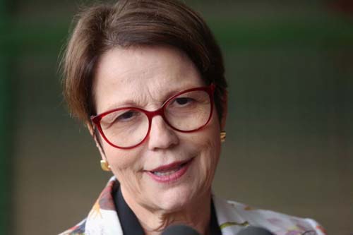 Bolsonaro sai em defesa de Tereza Cristina: ela tem nossa confiança