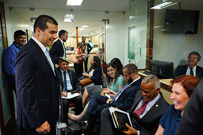 Câmara recebe 355 projetos de lei no primeiro dia de trabalho legislativo