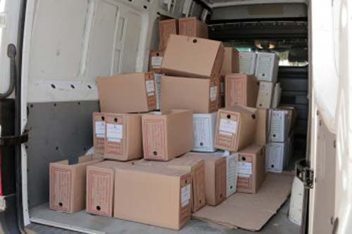 Judiciário realiza primeiro descarte de processos no estado