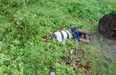 Sem teto é executado com tiro de espingarda 12 na cabeça