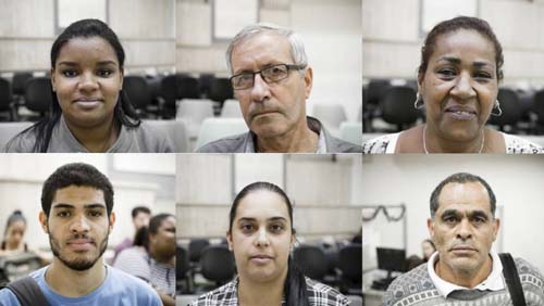 14 horas numa fila por um emprego: “As contas e a barriga não esperam”