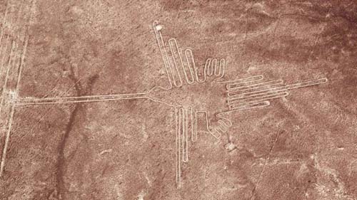 A surpreendente identidade das aves gigantes desenhadas no chão em Nazca, no Peru