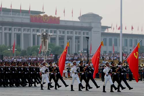 Destaques do Grandioso Desfile Militar na China