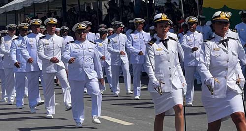Desfile de 7 de Setembro na Avenida da Paz exalta instituições de segurança e forças armadas