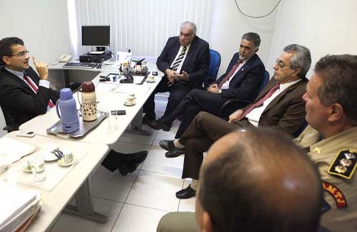 Presidente e corregedor da Justiça visitam a Comarca de Pilar 