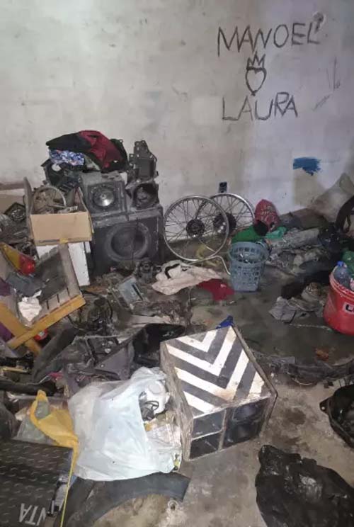 Polícia descobre desmanche de veículos em residência e prende dois suspeitos em Rio Largov