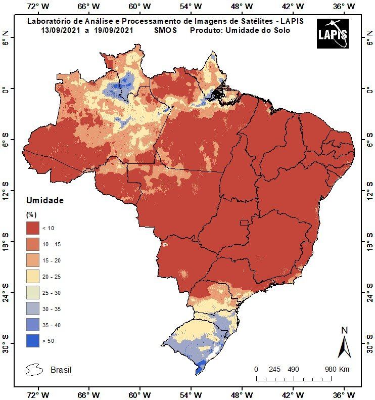 Desmatamento e modelo agrícola aumentam risco de 'tempestade de poeira'