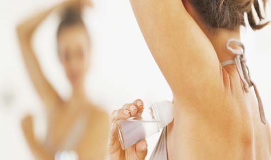 Desodorantes podem provocar câncer de mama, diz estudo