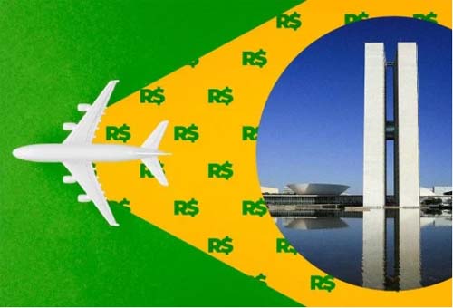 Senadores gastaram R$ 2,6 milhões em 6 anos com combustível para avião