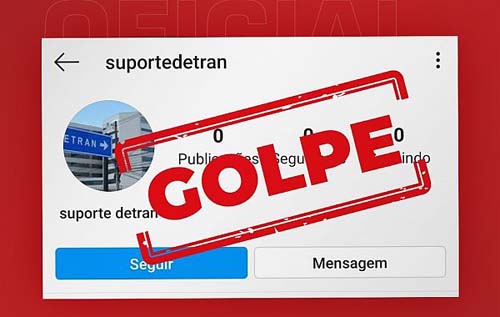 Detran-AL alerta para tentativa de golpe em rede social