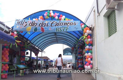 Hospital São Vicente de Paulo em União dos Palmares faz homenagem ao Dia das Crinças