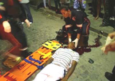 Ladrão vai roubar Shineray e acaba levando disparos do condutor na cabeça