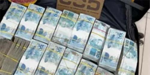 Autoridades interceptam transporte de cerca de R$ 1,7 milhão em dinheiro vivo em estrada de Goiás