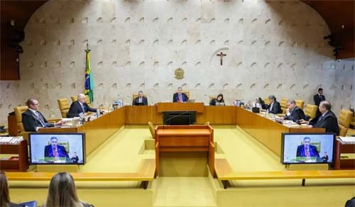 Dino e Mendonça têm discussão acalorada durante sessão do STF