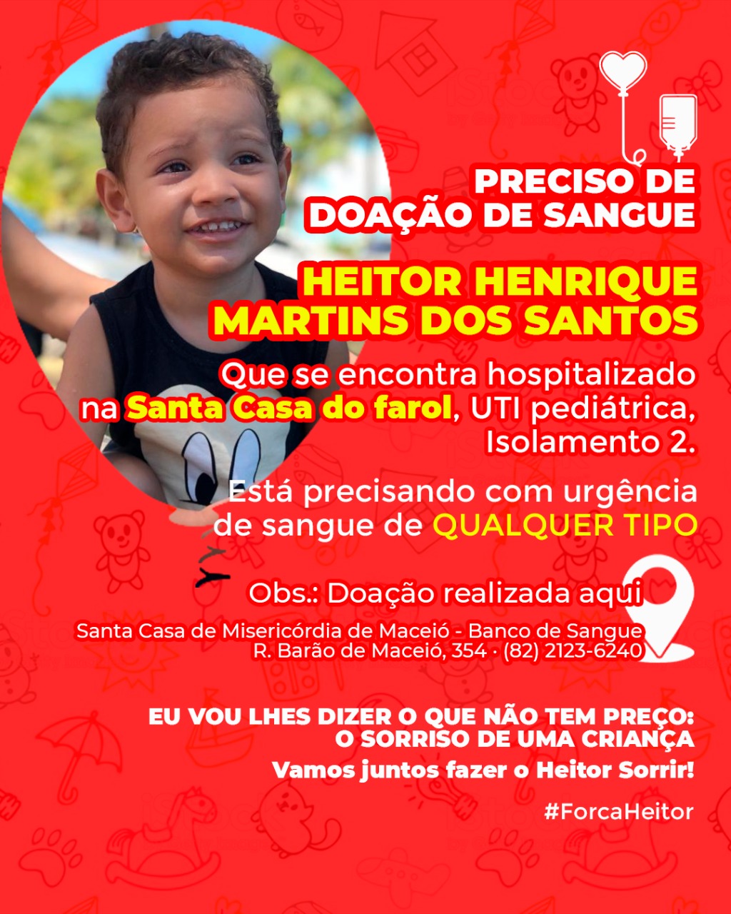 Ajude a Salvar a Vida de Uma Criança