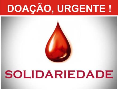 Policial Civil necessita de doação de sangue