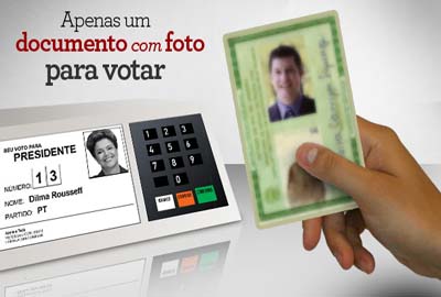 Eleitor precisa apenas de documento com foto para votar