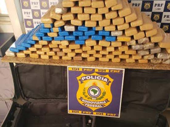 Mulheres são presas com quase 100kg de maconha em ônibus que seguia para Arapiraca