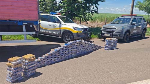 Operação policial apreende carga milionária de cocaína em rodovia paulista