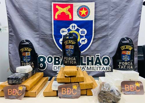 Polícia Militar Apreende 20 Kg de Drogas em Depósito de Tráfico em Rio Largo, Alagoas