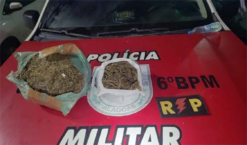 Traficante é preso com drogas em Maragogi
