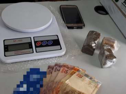 Homem com várias passagens é preso novamente por tráfico de drogas