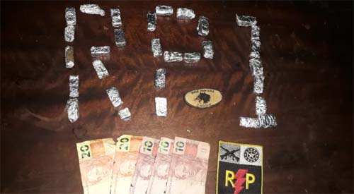 Jovem com várias passagens pela polícia é preso por tráfico no “Cabaré Velho”J