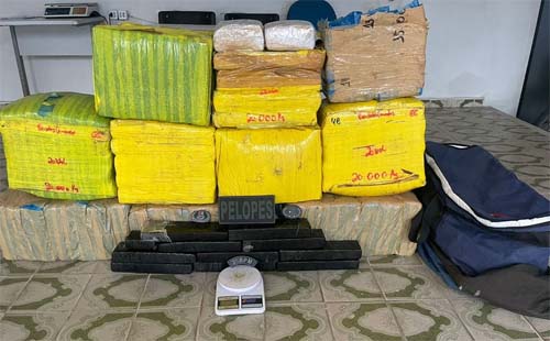 3º BPM apreende 187 quilos de maconha em Arapiraca