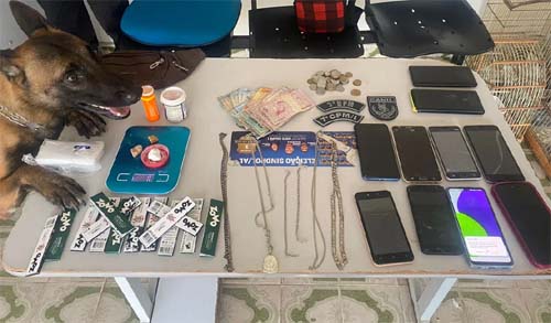 Operação policial em Campo Grande resulta na prisão de 31 anos e apreensão de drogas