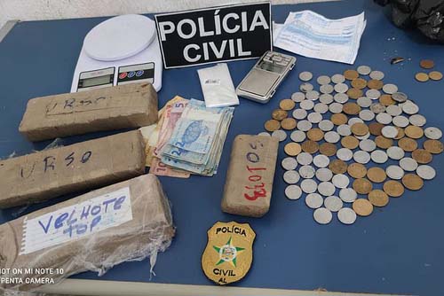Homem é preso por tráfico de drogas durante operação em União dos Palmares