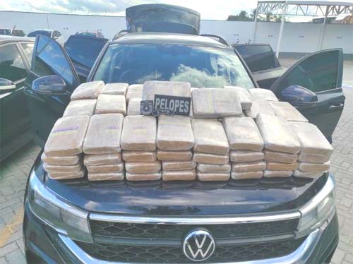 PM de Alagoas apreende 121 quilos de drogas e 22 armas em uma semana