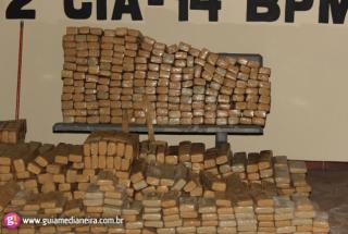 Menino de 15 anos é apreendido com 1 tonelada de maconha no PR