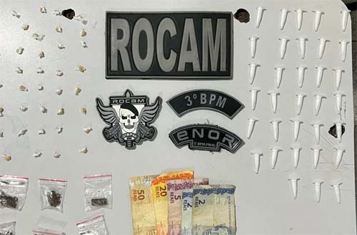 Homem é preso por tráfico de drogas no Conjunto Frei Damião, em Arapiraca