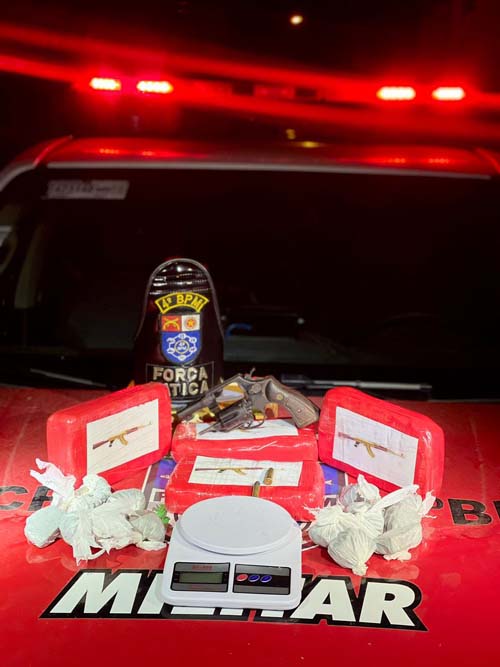 Suspeito de tráfico é preso com quatro quilos de cocaína em Maceió