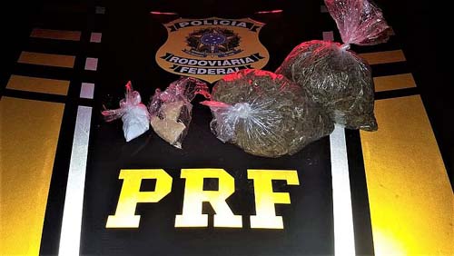 Homem é preso e dois menores apreendidos por tráfico em Novo Lino