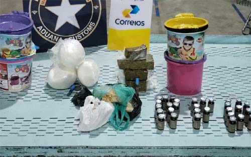 Drogas postadas em SP e enviadas a AL são flagradas nos Correios