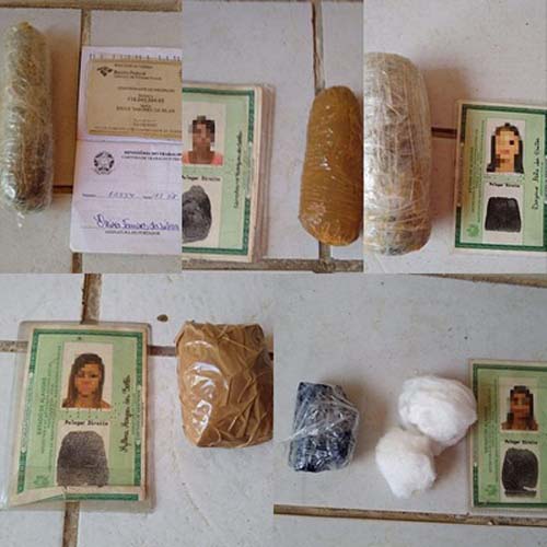 Cinco mulheres são presas tentando entrar com drogas em presídio de Maceió