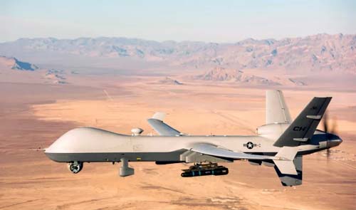 Rússia tentará recuperar restos do drone americano que caiu no Mar Negro