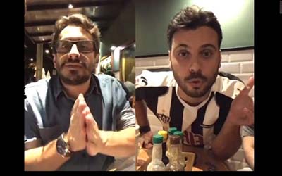 Dupla manda recado ao Nordeste: 