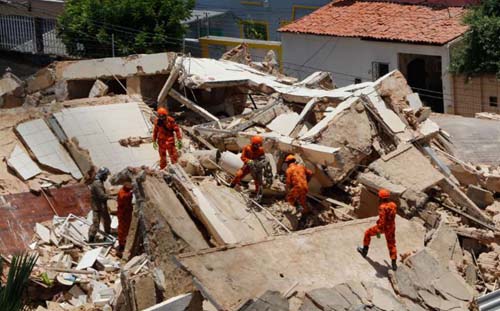 Governo do Ceará confirma 6ª morte em desabamento de edifício