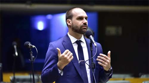 Supremo marca julgamento de denúncia contra deputado Eduardo Bolsonaro