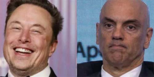 Elon Musk sugere possíveis sanções contra Alexandre de Moraes nos EUA