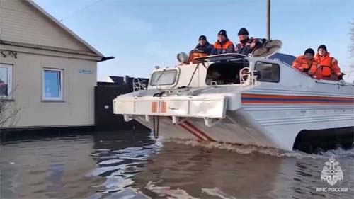 11 mil pessoas evacuadas devido a risco de inundações na Rússia