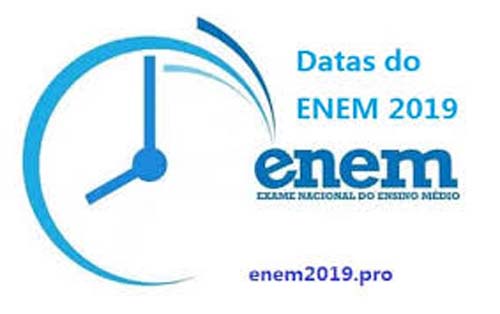 Provas do Enem serão aplicadas nos dias 3 e 10 de novembro