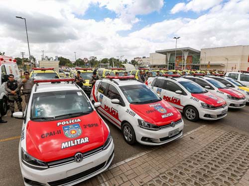 Governador entrega novas viaturas, armas e munições às polícias nesta sexta-feira (25)