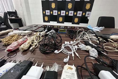 Celulares, drogas e objetos perfurantes são apreendidos durante operação em presídios de Alagoas