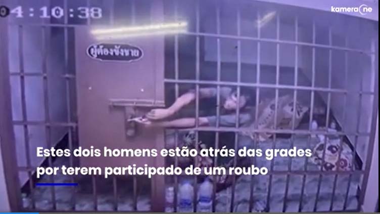 Detentos escapam da cadeia abrindo cadeado com clipe de papel